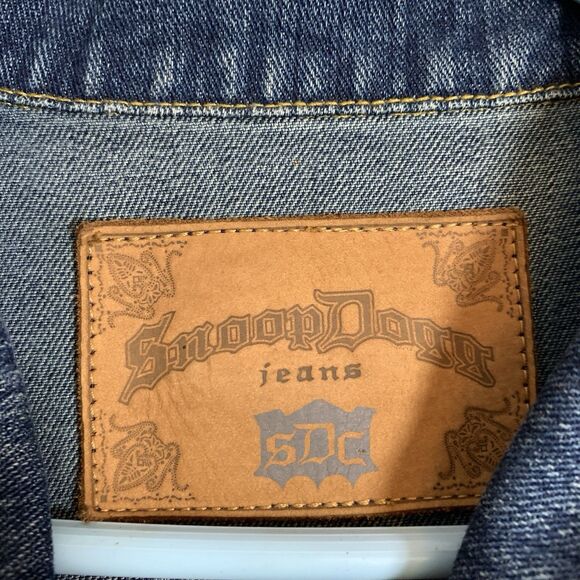 Vintage Y2K Snoop Dogg SDC Denim Coveralls Mens Size 3XL RARE Hip Hop Streetwear - Picture 4 of 16